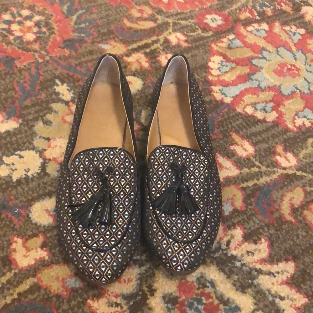 J crew smoking slipper flat